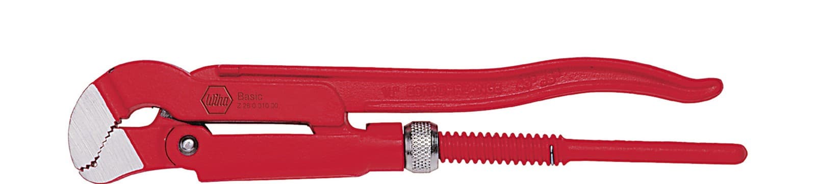 Wiha 29437 ugaona klešta za cevi Classic S-čeljusti, 545mm