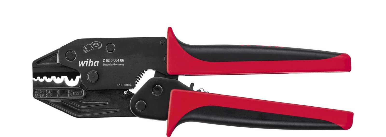 Wiha 10404 alat za prešanje za neizolovane kablovske kontakte, 220 mm