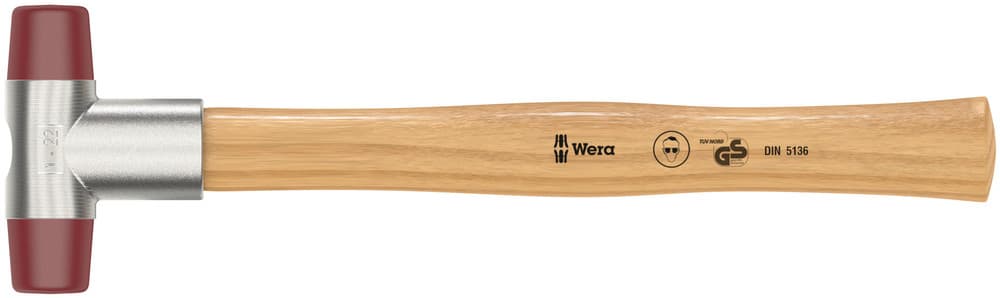 Wera 102 Meki čekić sa uretanskom glavom, # 1 x 23 mm, 05000505001