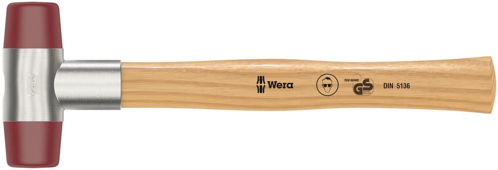 Wera 102 Meki čekić sa uretanskom glavom, # 4 x 36 mm, 05000520001