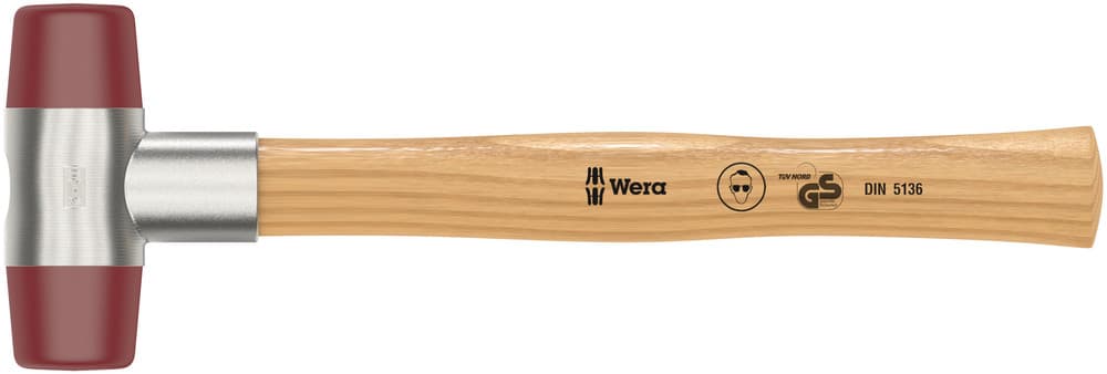 Wera 102 Meki čekić sa uretanskom glavom, # 5 x 41 mm, 05000525001