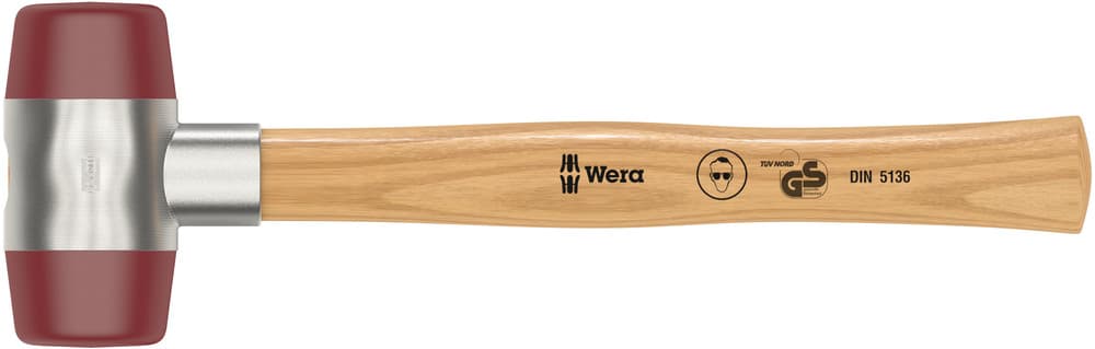 Wera 102 Meki čekić sa uretanskom glavom, # 7 x 61 mm, 05000535001