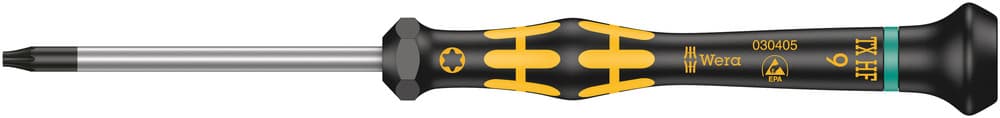 Wera 1567 TORX® HF ESD Kraftform Mikro odvijač, TX 9 x 60 mm, 05030405001