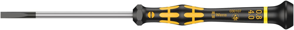 Wera 1578 A ESD Kraftform mikro odvijač SL, 0,80 x 4 x 80 mm, 05030107001