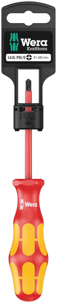 Wera 162 i PH / SL VDE izolovani odvijač, # 1 x 80 mm, 05100019001