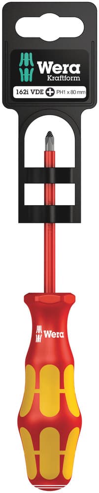Wera 162 i PH VDE Izolovani odvijač PH 1 x 80 mm, 05100011001