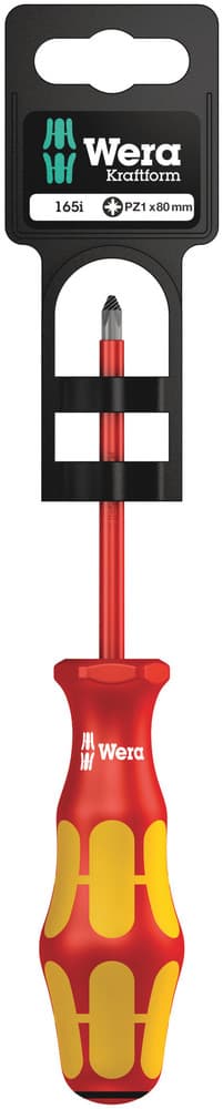 Wera 165 i PZ VDE Izolovani odvijač PZ 1 x 80 mm, 05100015001
