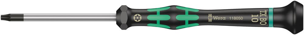 Wera 2067 TORX® BO Sigurnosni odvijač TORX® za elektroničare, TX 10 x 60 mm, 05118050001