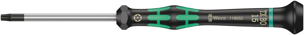 Wera 2067 TORX® BO Sigurnosni odvijač TORX® za elektroničare, TX 15 x 60 mm, 05118052001