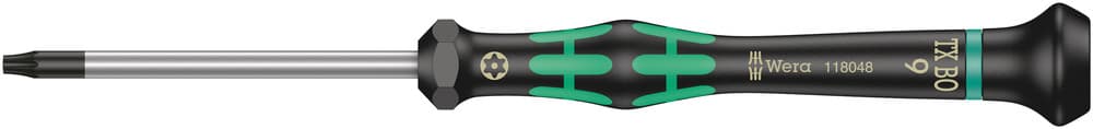 Wera 2067 TORX® BO Sigurnosni odvijač TORX® za elektroničare, TX 9 x 60 mm, 05118048001