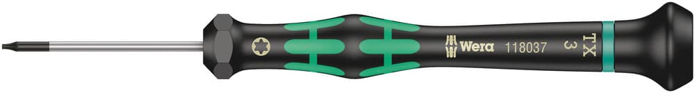 Wera 2067 TORX® odvijač za elektroničare, TX 3 x 40 mm, 05118037001
