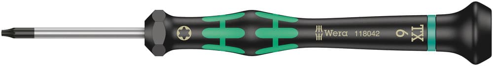 Wera 2067 TORX® odvijač za elektroničare, TX 6 x 40 mm, 05118042001
