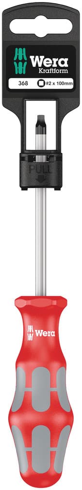 Wera  368 kvadratni odvijač, # 2 x 100 mm, 05100071001