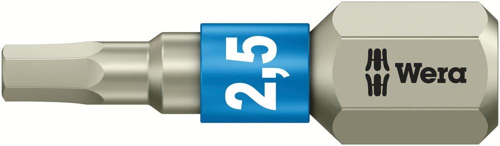 Wera 3840/1 TS bit, nerđajući, 2.5 x 25 mm, 05071072001