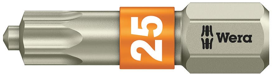 Wera 3867/1 TS P TORX® bit sa iglom, nerđajući, TX 25 x 25 mm, 05071028001