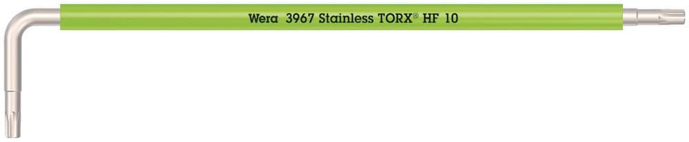 Wera 3967 SXL HF TORX® Imbus ključ Multicolour, dugački, nerđajući, TX 10 x 112 mm, 05022682001