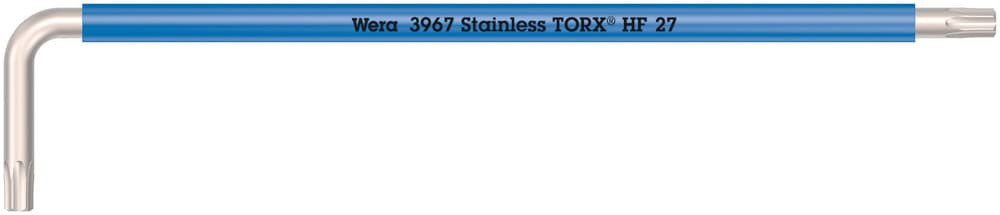 Wera 3967 SXL HF TORX® Imbus ključ Multicolour, dugački, nerđajući, TX 27 x 172 mm, 05022686001
