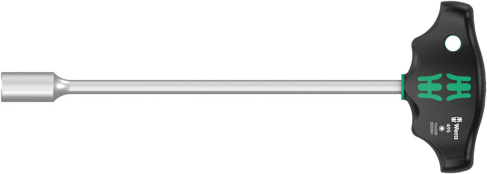 Wera 495 Nasadni odvijač sa T-ručkom, 12 x 230 mm, 05023391001