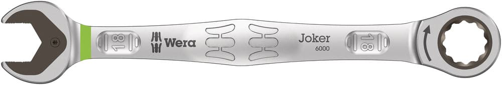 Wera 6000 Joker Kombinovani ključ sa račnom, 18 x 235 mm, 05073278001