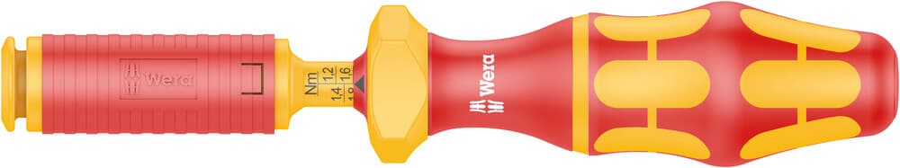 Wera VDE Kraffform moment odvijač , 7444 VDE x 1.7-3.5 nm, 05074757001