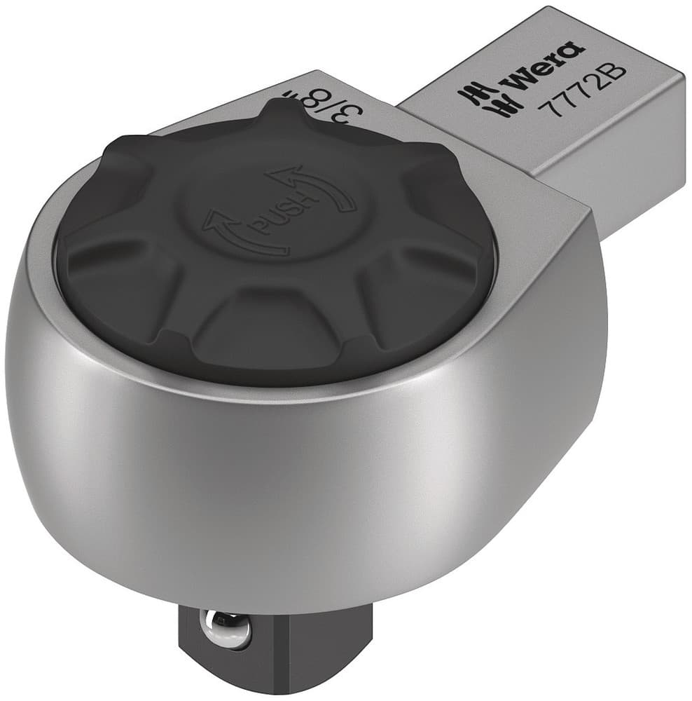Wera 7772 B račna umetak za ravni moment ključ, 9x12 mm, 3/8" x 52 mm, 05078636001
