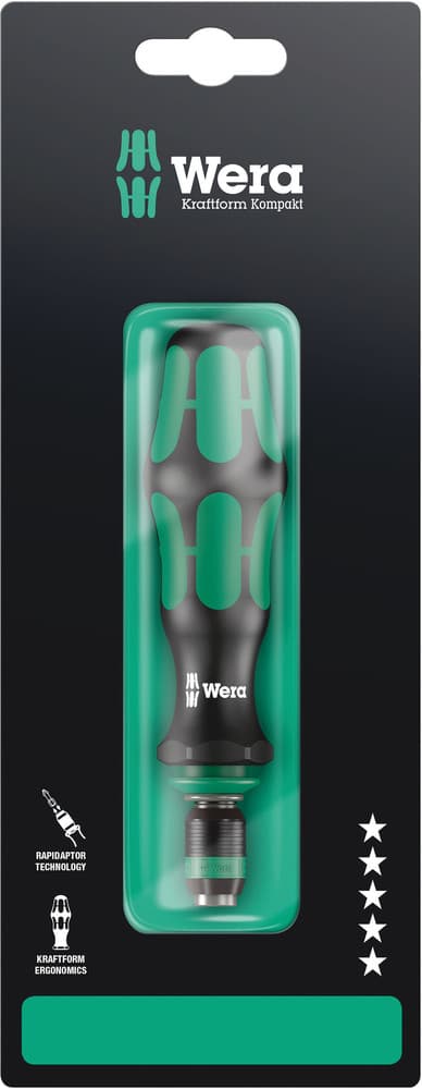 Wera 817 R Odvijač sa držačem za bitove Rapidaptor, 1/4" x 133 mm, 05073541001