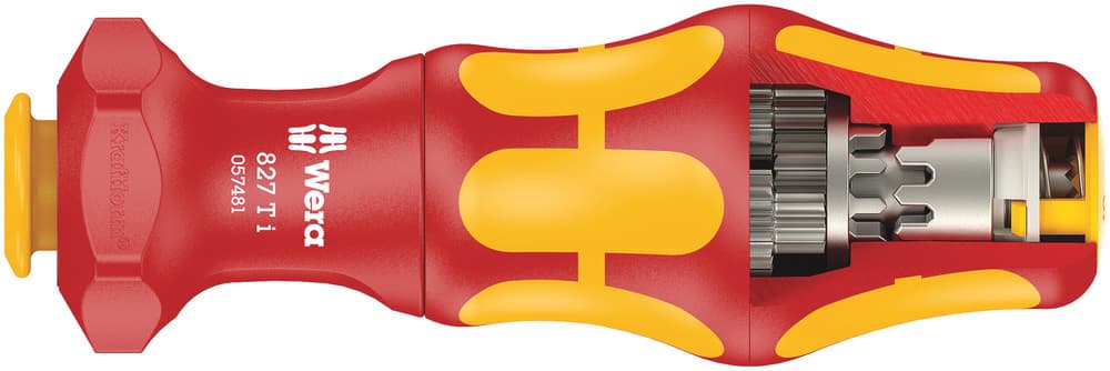 Wera 827 T i Kraftform Turbo drška za bitove, 9 x 125 mm, 05057481001