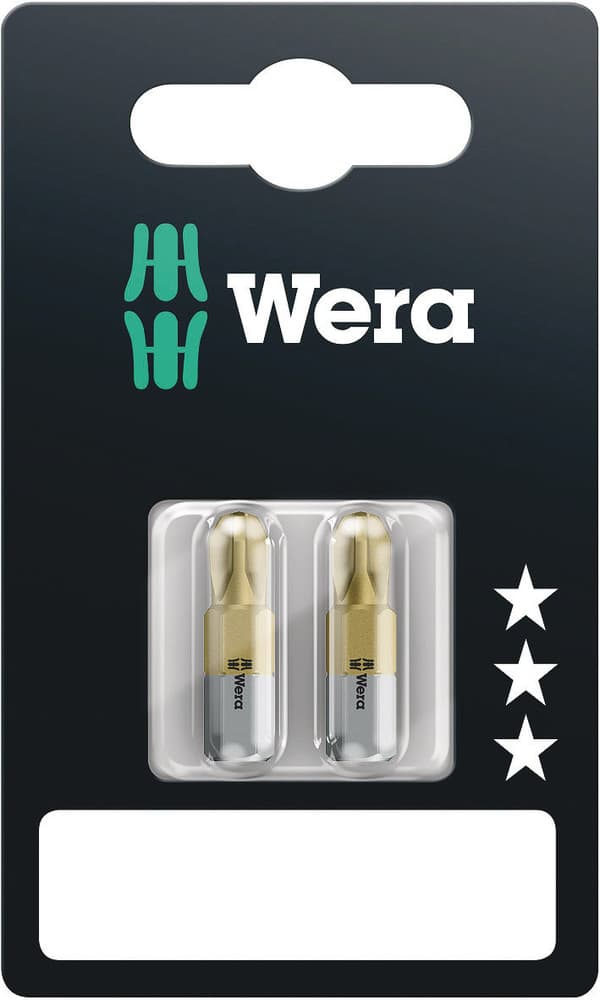 Wera  851/1 TiN bit, PH 3 x 25 mm, 2 komada, 05073514001