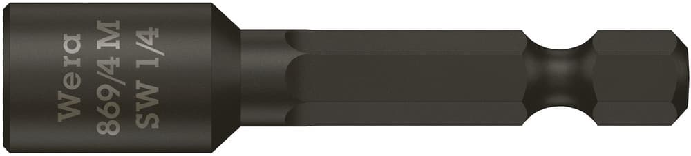 Wera 869/4 M Nasadni ključ, magnetni, 1/4" x 50 mm, 05060429001