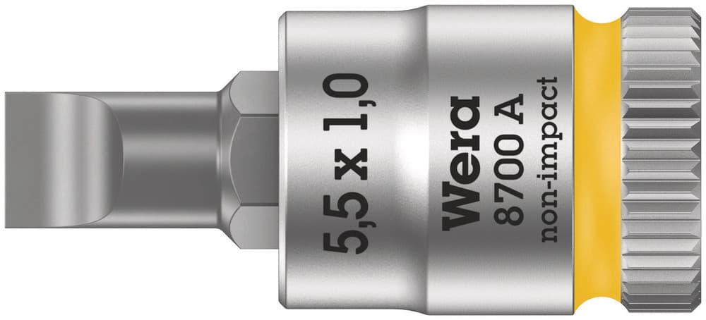 Wera 8700 A FL, SL Zyklop nasadni bit, 1/4", 1 x 5,5 x 28 mm, 05003321001