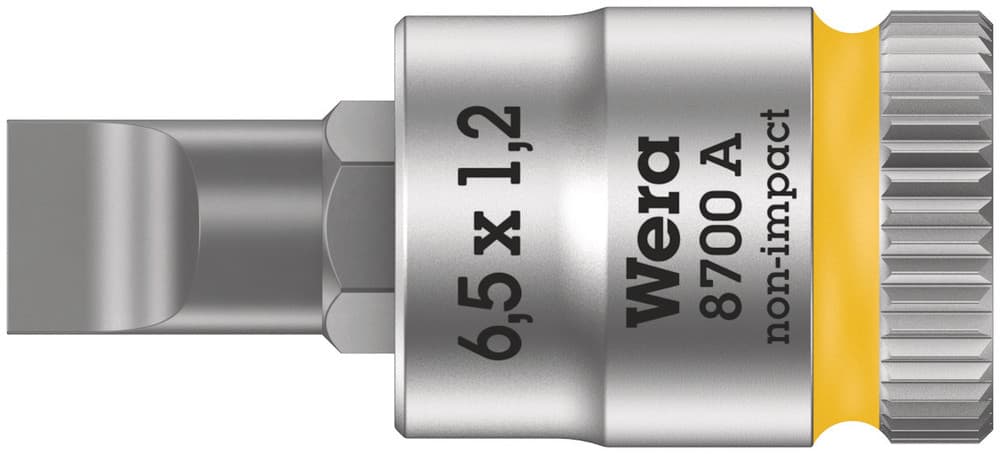 Wera 8700 A FL, SL Zyklop nasadni bit, 1/4", 1,2 x 6,5 x 28 mm, 05003322001