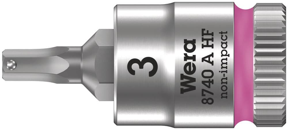 Wera 8740 A HF Zyklop nasadni bit sa funkcijom držanja, 1/4", 3 x 28 mm, 05003332001
