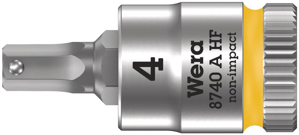 Wera 8740 A HF Zyklop nasadni bit sa funkcijom držanja, 1/4", 4 x 28 mm, 05003333001