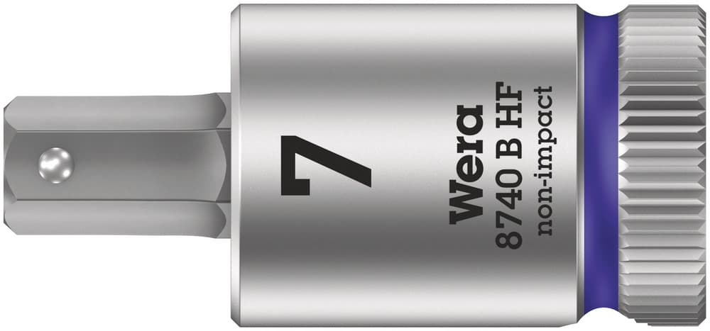 Wera 8740 B HF Zyklop nasadni bit sa funkcijom držanja, 3/8", 7 x 38,5 mm, 05003037001