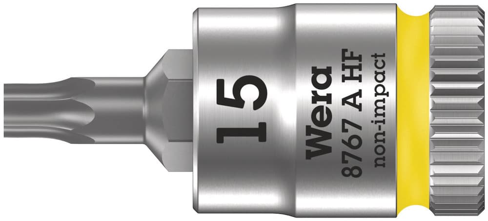 Wera 8767 A HF TORX® Zyklop nasadni bit sa funkcijom držanja, 1/4", TX 15 x 28 mm, 05003363001