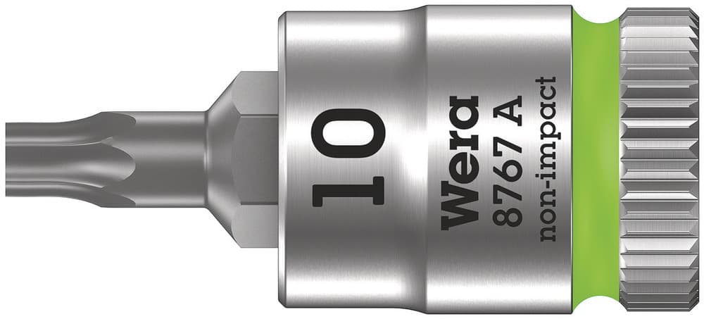 Wera 8767 A TORX® Zyklop nasadni bit, 1/4", TX 10 x 28 mm, 05003390001