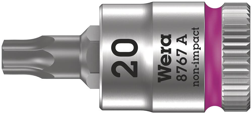 Wera 8767 A TORX® Zyklop nasadni bit, 1/4", TX 20 x 28 mm, 05003391001