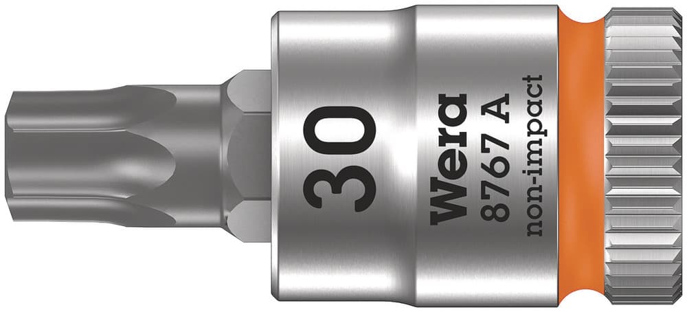 Wera 8767 A TORX® Zyklop nasadni bit, 1/4", TX 30 x 28 mm, 05003393001