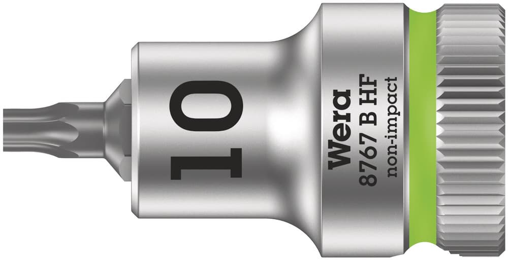 Wera 8767 B HF TORX® Zyklop nasadni bit sa funkcijom držanja 3/8", TX 10 x 35 mm, 05003059001
