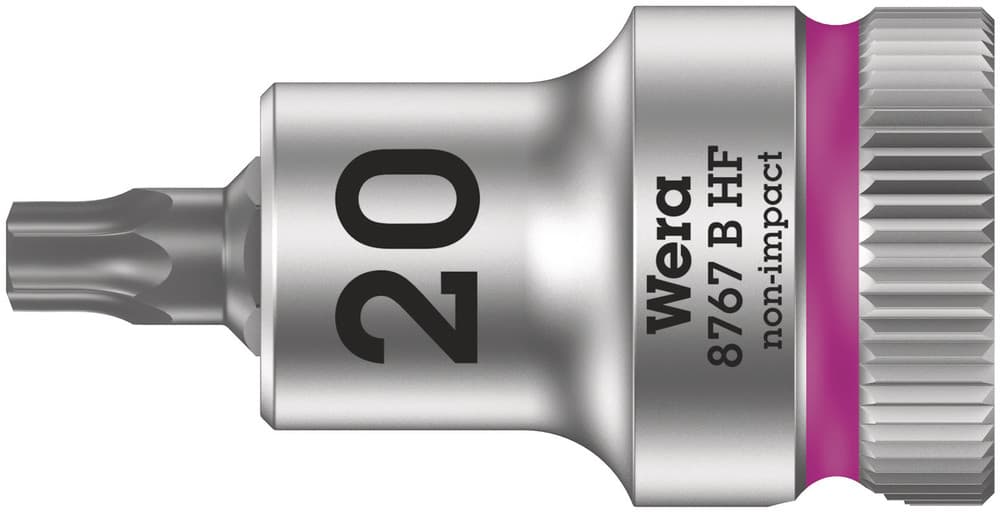 Wera 8767 B HF TORX® Zyklop nasadni bit sa funkcijom držanja, 3/8", TX 20 x 35 mm, 05003061001