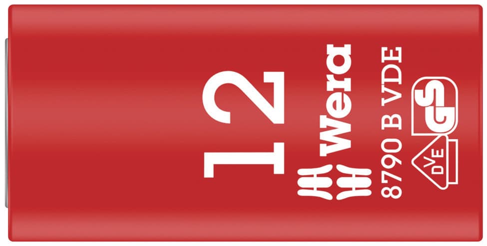 Wera 8790 B VDE Zyklop 3/8" nasadni ključ, izolovan, 12 x 46 mm, 05004956001