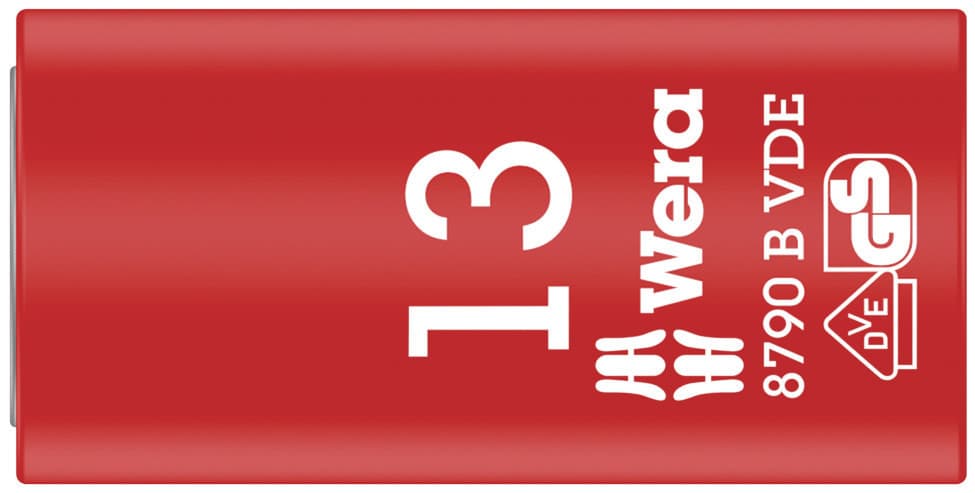 Wera 8790 B VDE Zyklop 3/8" nasadni ključ, izolovan, 13 x 46 mm, 05004957001