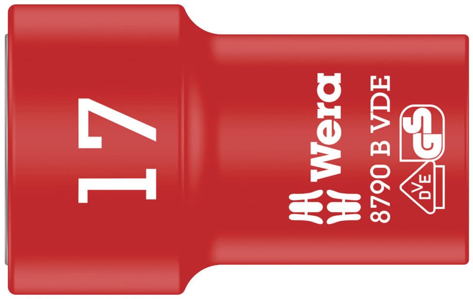Wera 8790 B VDE Zyklop 3/8" nasadni ključ, izolovan, 17 x 46 mm, 05004961001