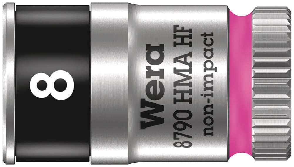 Wera 8790 HMA HF Zyklop nasadni ključ 1/4", sa funkcijom držanja, 8 x 23 mm, 05003723001