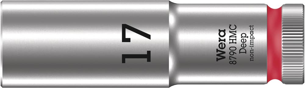 Wera 8790 HMC Duboki nasadni ključ 1/2", 17 x 83 mm, 05004557001