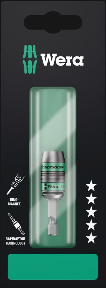 Wera 887/4 RR Rapidaptor Univerzalni držač bitova, 1/4" x 57 mm, 05073511001