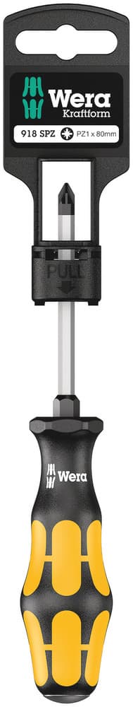 Wera 918 odvijač PZ 1 x 80 mm, 05100080001