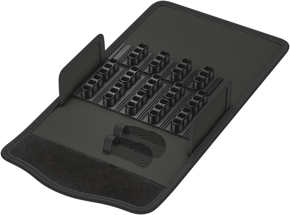 Wera 9409 Tekstilna kutija za bitove 43, prazna, 140 x 83 x 45 mm, 05136458001