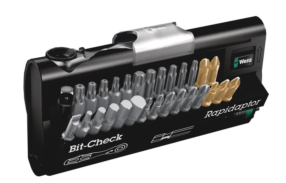 Wera Bit-Check set bitova sa račnom 30 Zyklop mini 1, 31 komad, 05073640001
