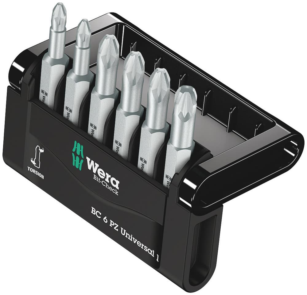 Wera Bit-Check 6 PZ Universal set bitova, 6 komada, 05056471001